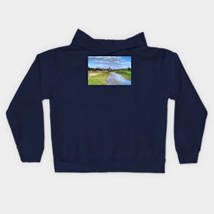 Alfriston Church, Sussex Kids Hoodie